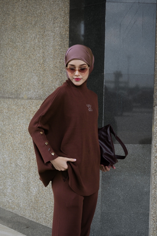 Anya Knit Set - Tiramisu